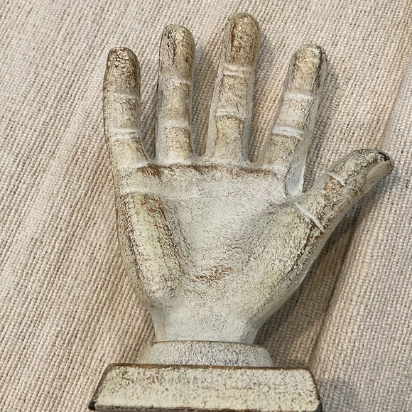 Vintage cast-iron hand and hanger - Picture 5 of 8